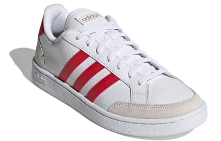 Lookbook 阿迪达斯 Grand Court SE “白红” FY8169