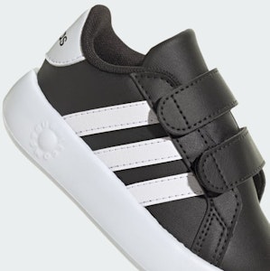 (TD) adidas GrandCourt 2.0 'Core Black' Hitam Inti ID5272 1