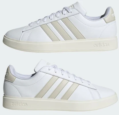 adidas GrandCourt Cloudfoam Comfort 'Alumina Off' kasut lelaki wanita ID2949 Sizing adidas GrandCourt Cloudfoam Comfort 'Alumina Off' kasut lelaki wanita ID2949