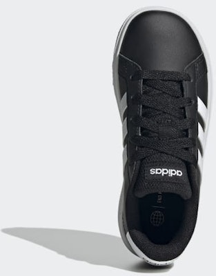 (Youth) adidas GrandCourt Lace-Up 'Core Black' GW6503 Order (Youth) adidas GrandCourt Lace-Up 'Core Black' GW6503
