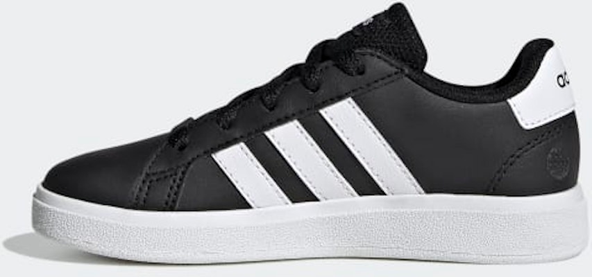 (JR) adidas GrandCourt Cordones 'Core Black' GW6503 Details for (JR) adidas GrandCourt Cordones 'Core Black' GW6503