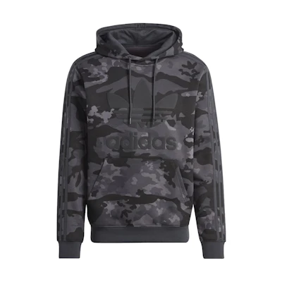 adidas Graphics Camo Hoodie All-Over Print Black IK3542