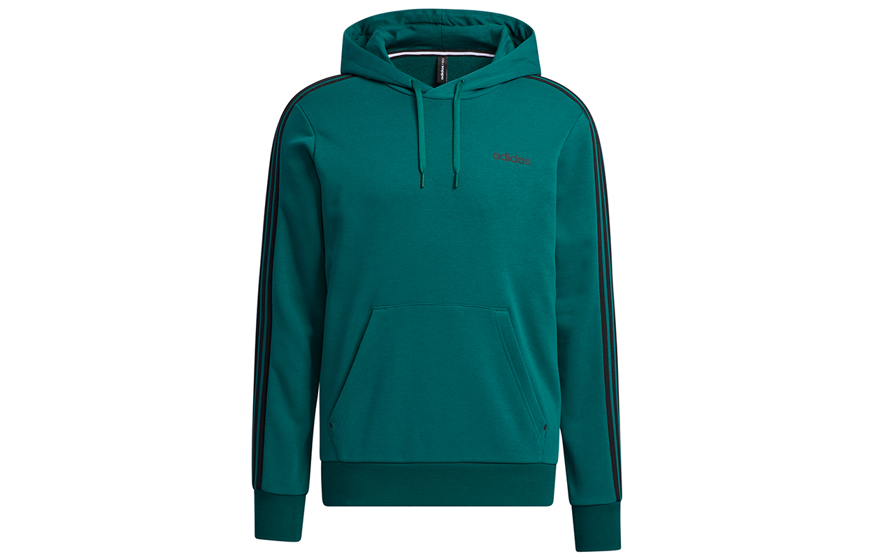 adidas Green Casual Hooded Pullover Sweatshirt GP4926