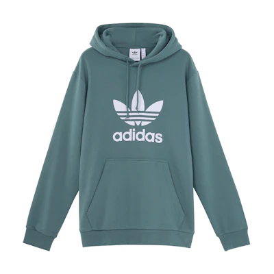 adidas Green Casual Sports Long-Sleeve Sweatshirt GN3461