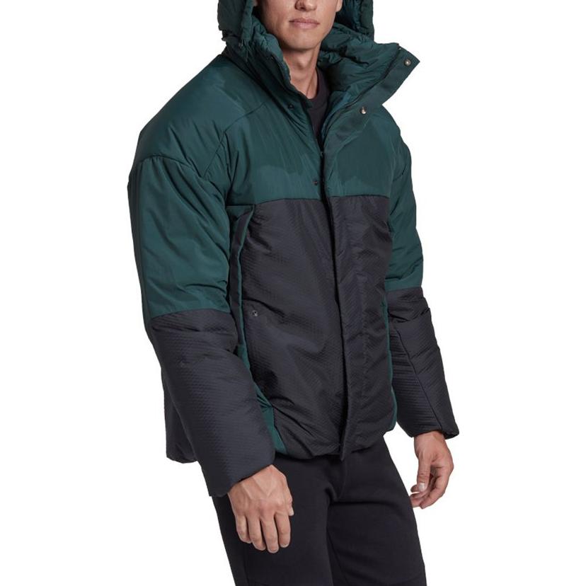 adidas Green Colorblock Zip-Up Hoodie Jacket HG6031 圖 5