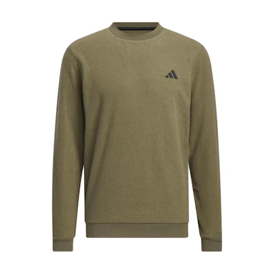 adidas Green Crewneck Sweatshirt with Logo Print HZ8143