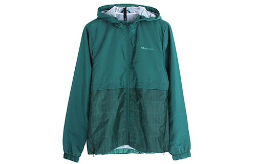 adidas Green Hooded Woven Casual Jacket CV9289