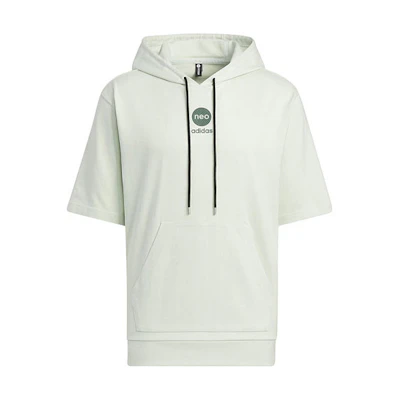 adidas Green Loose Fit Sweatshirt with Letter Cartoon Print HM2044