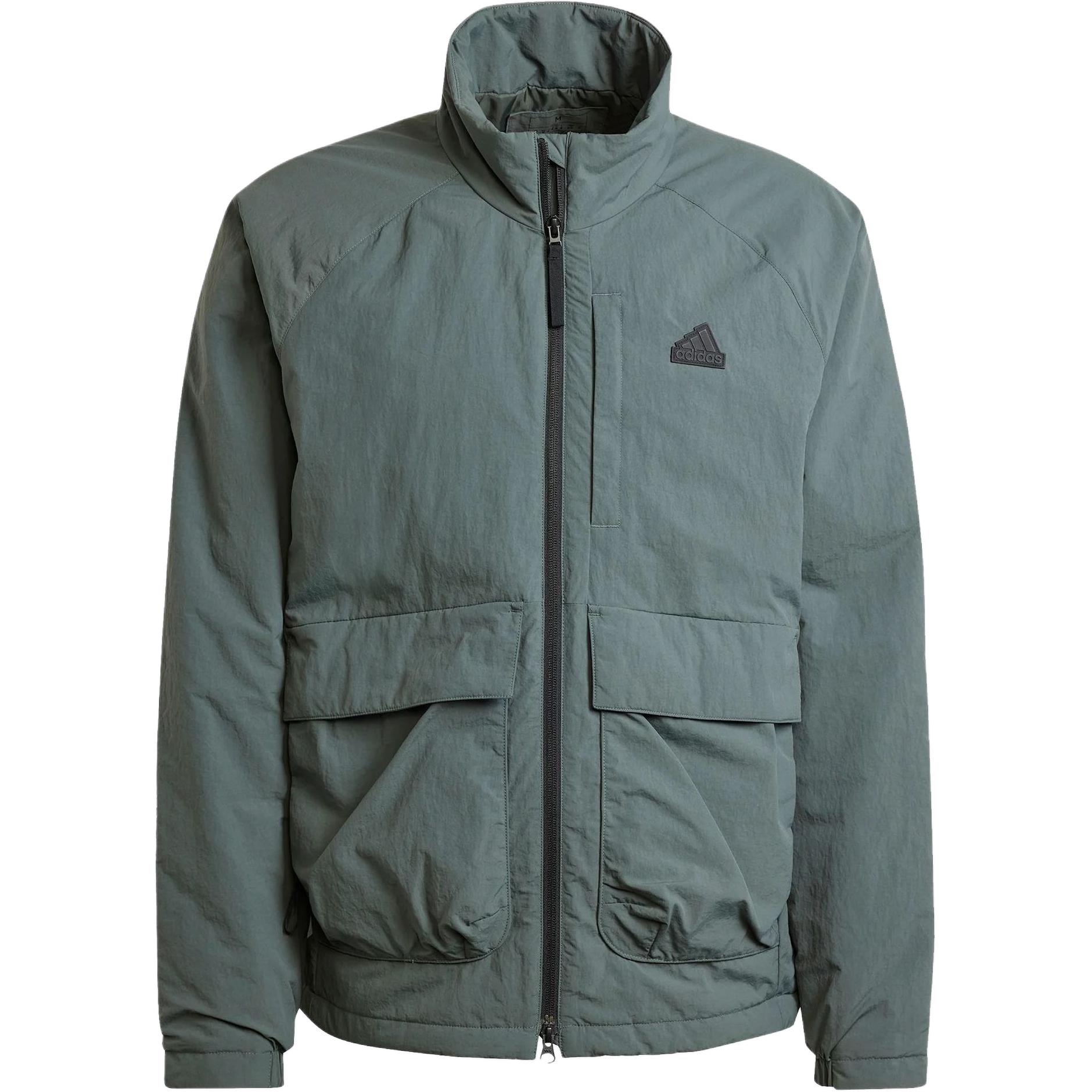 adidas Green Minimalist Logo Sports Casual Jacket IR6192