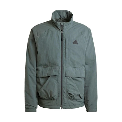 adidas Green Minimalist Logo Sports Casual Jacket IR6192