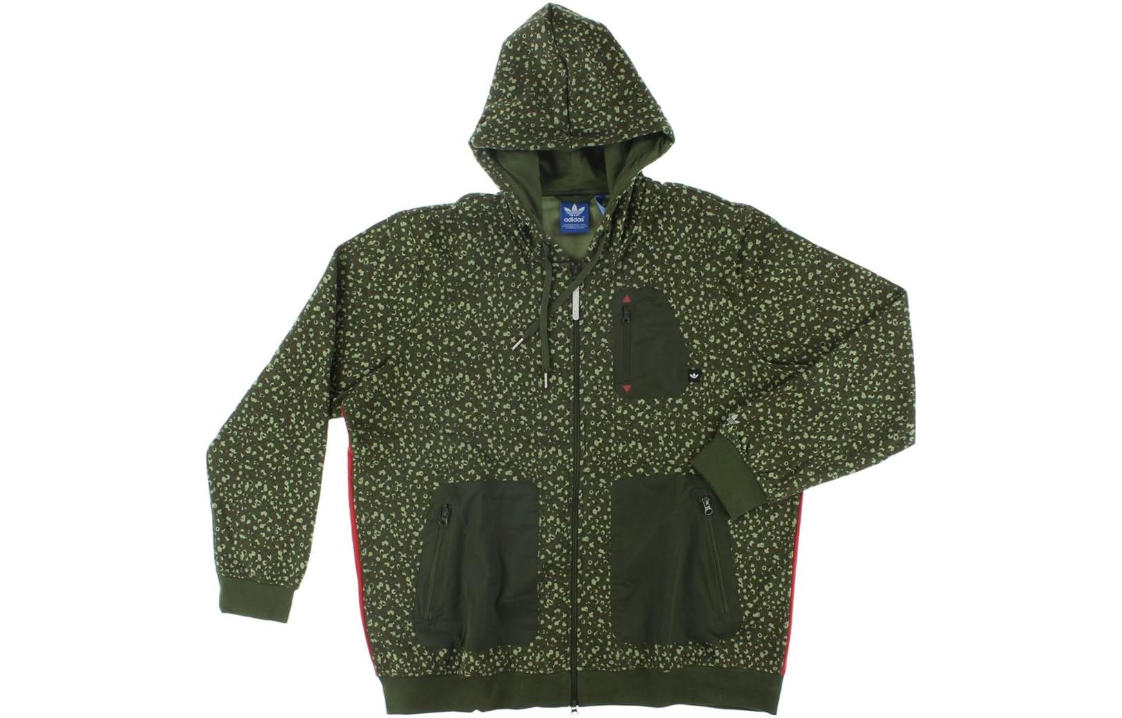 adidas Green Polka Dot Hooded Jacket M69347