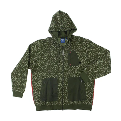 adidas Green Polka Dot Hooded Jacket M69347