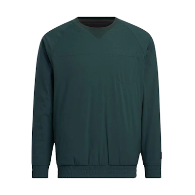 adidas Green Shiny Long-Sleeve Pullover Jacket (Japanese Edition) HG3258-JAPAN