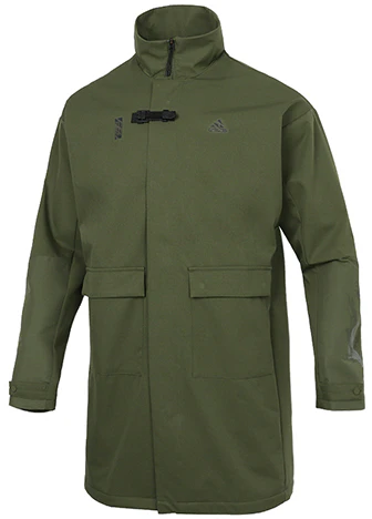 adidas-green-snap-button-mid-length-outdoor-casual-jacket-gu-1767