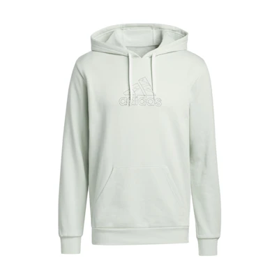 adidas Green Solid Logo Print Pullover Sweatshirt I027942-1CX-02