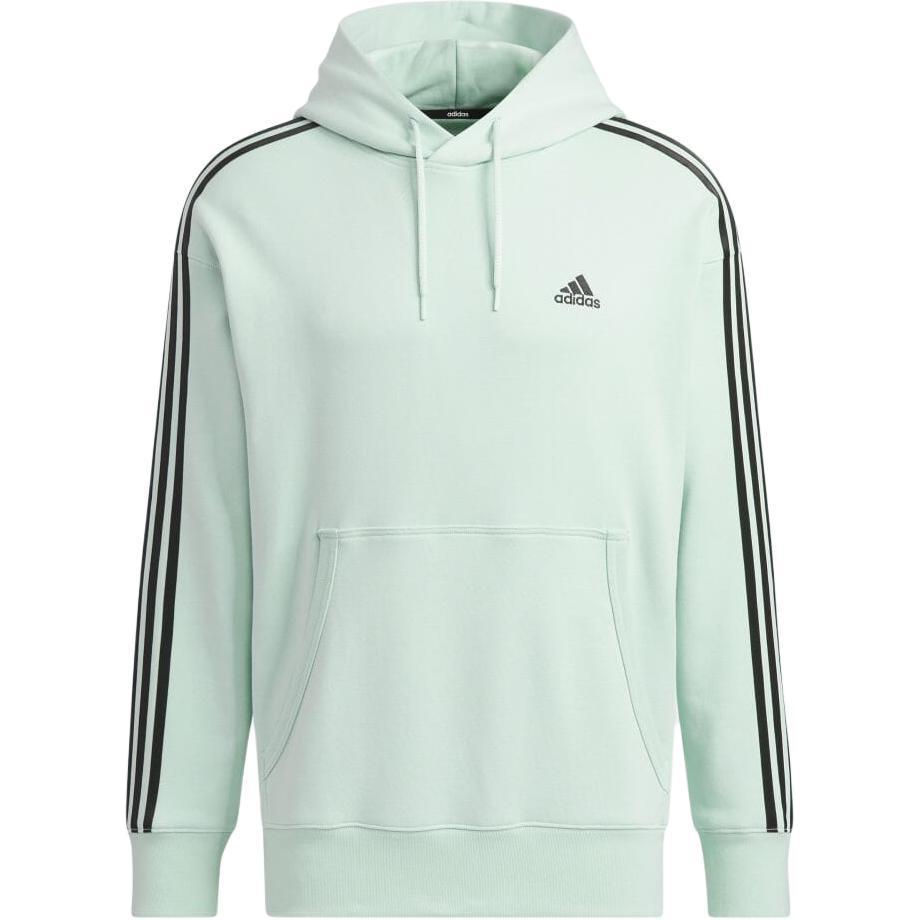 adidas Green Striped Hoodie Long Sleeve Sweatshirt JF3986