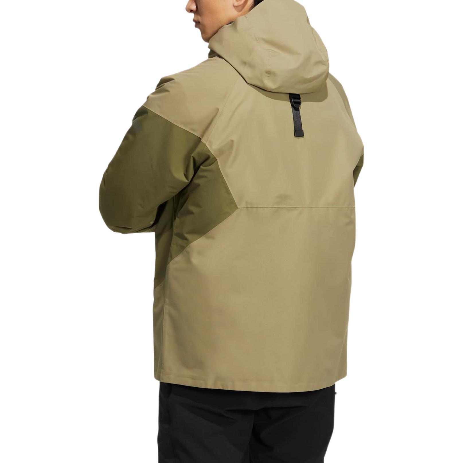 adidas Green Waterproof Jacket with Detachable Inner & Zip Hoodie Unisex. HN2014 圖 4