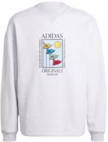 adidas Grey Letter Print Loose Fit Soft Breathable Sweatshirt IZ2550 adidas Grey Letter Print Loose Fit Soft Breathable Sweatshirt IZ2550