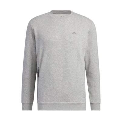 adidas Grey Logo Crewneck Long Sleeve Sweatshirt IA2608