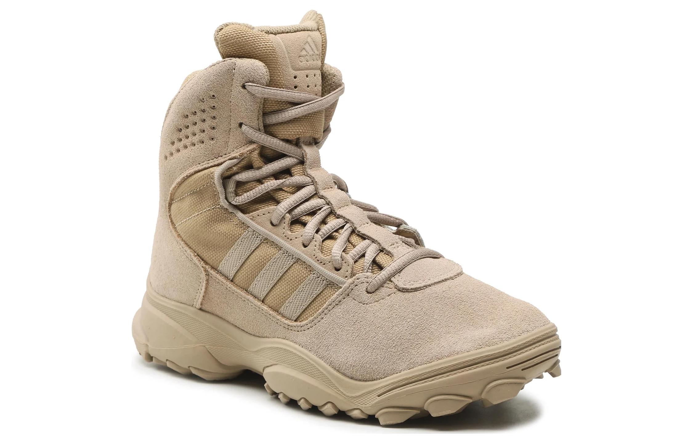 Lookbook adidas GSG-9.3.E 舒適 防滑耐磨 高筒 戶外功能鞋 米色