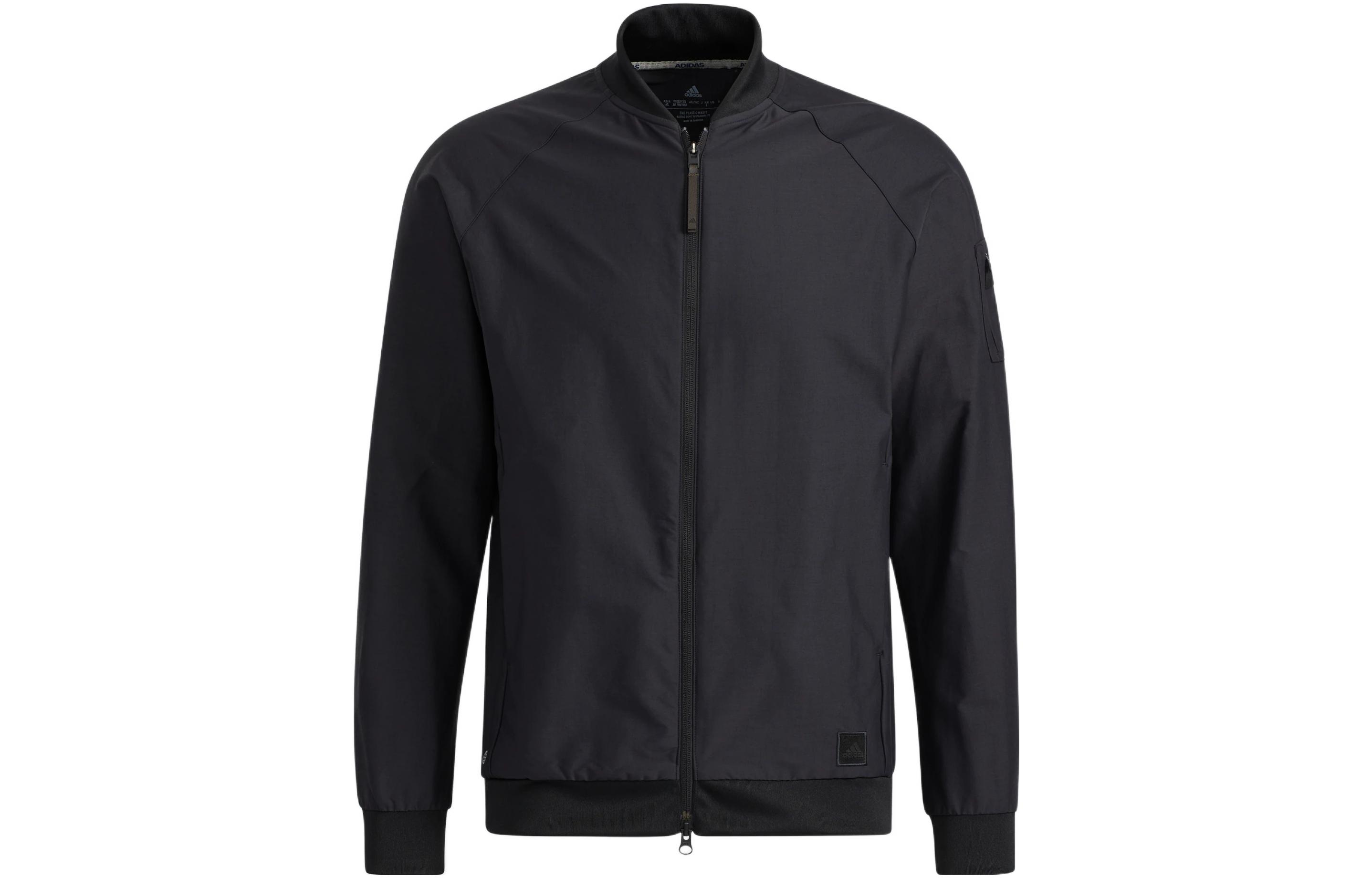 adidas GT Full Zip Golf Jacket Black H64637
