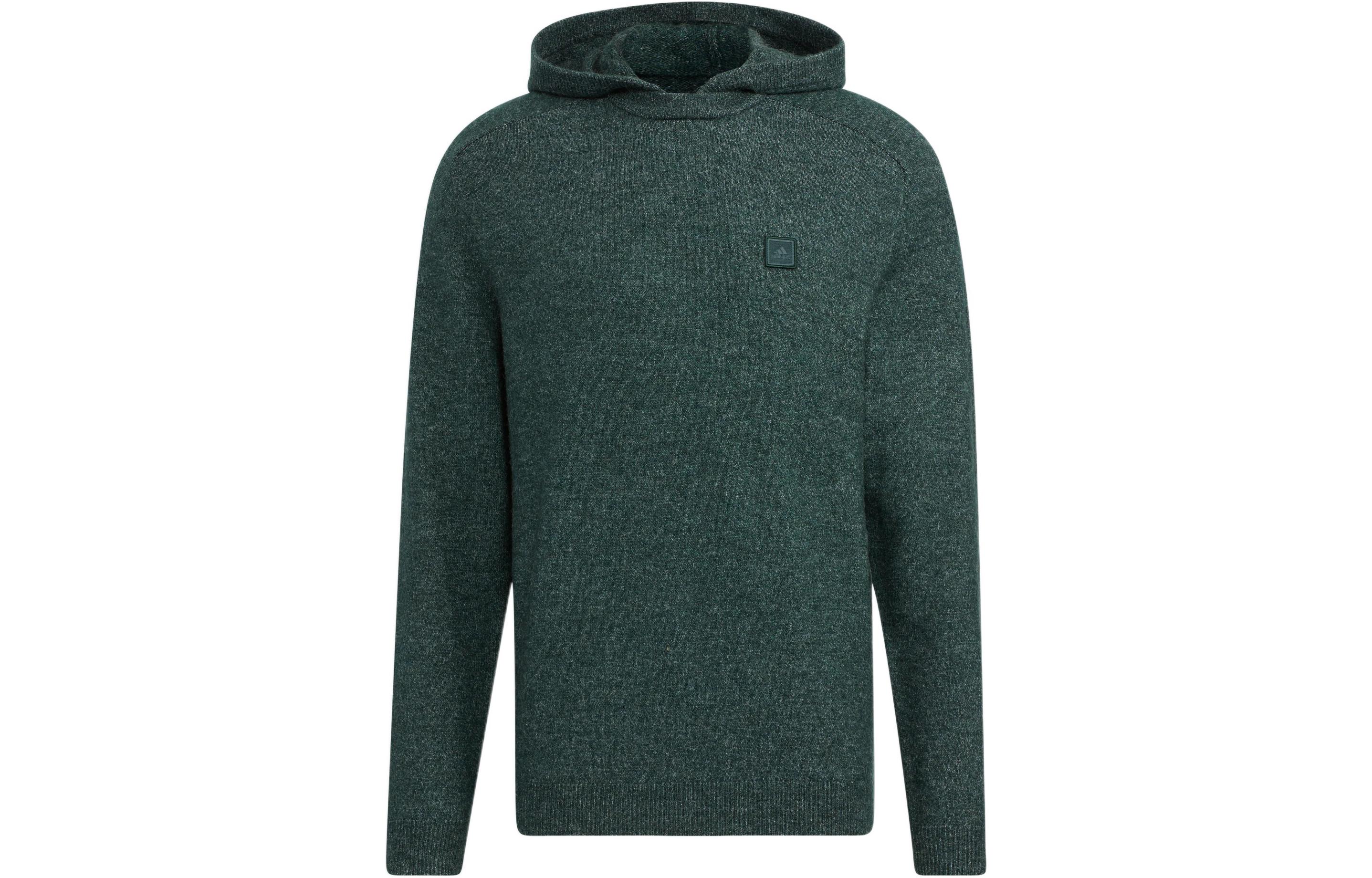 adidas GT Wool HD Logo Embroidered Hoodie Green - HG3234