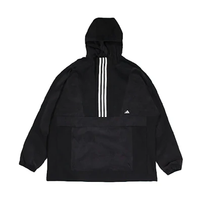 adidas Half-Zip Windbreaker Woven Jacket Black GM4443