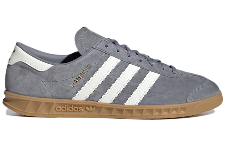 Order adidas originals Hamburg 低幫 板鞋 男女同款 灰