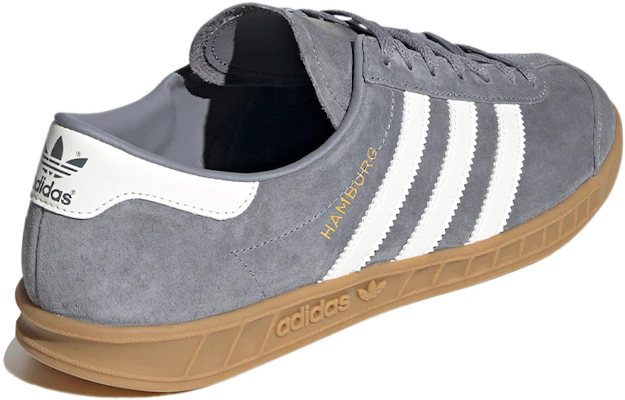 adidas originals Hamburg 低幫 板鞋 男女同款 灰 Shop adidas originals Hamburg 低幫 板鞋 男女同款 灰