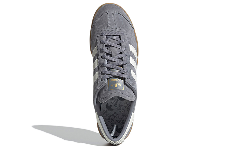 Purchase adidas originals Hamburg 低幫 板鞋 男女同款 灰