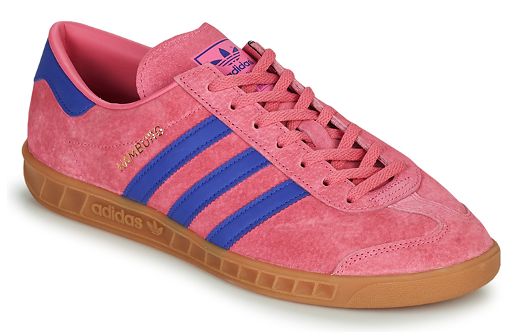 Lookbook adidas Hamburg ''Rose Tone Gum'' Roze Sneakers met Gum Zool H00446
