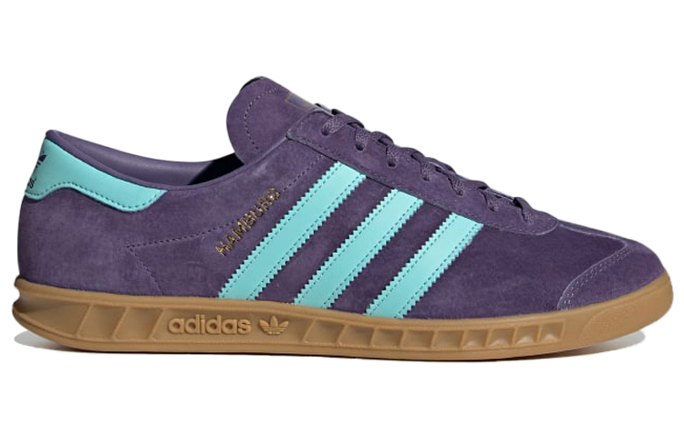 Order adidas originals Hamburg 低幫 板鞋 男女同款 紫藍
