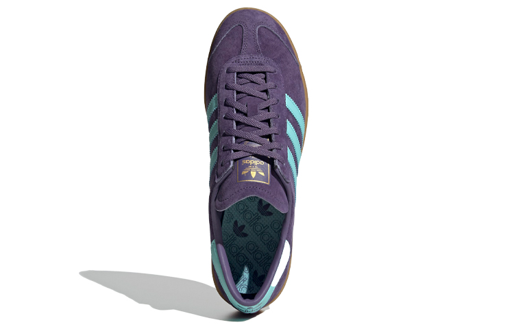 Purchase adidas originals Hamburg 低幫 板鞋 男女同款 紫藍