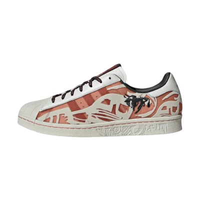 adidas originals Superstar 80s Han Meilin 'White Red'