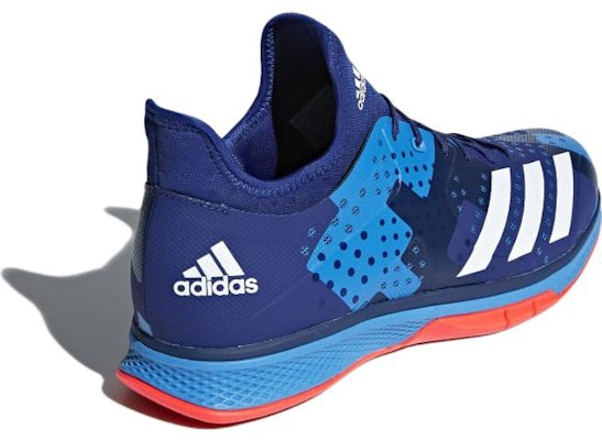 adidas Handball Counterblast Bounce 低筒耐磨訓練鞋 藍白 Shop adidas Handball Counterblast Bounce 低筒耐磨訓練鞋 藍白