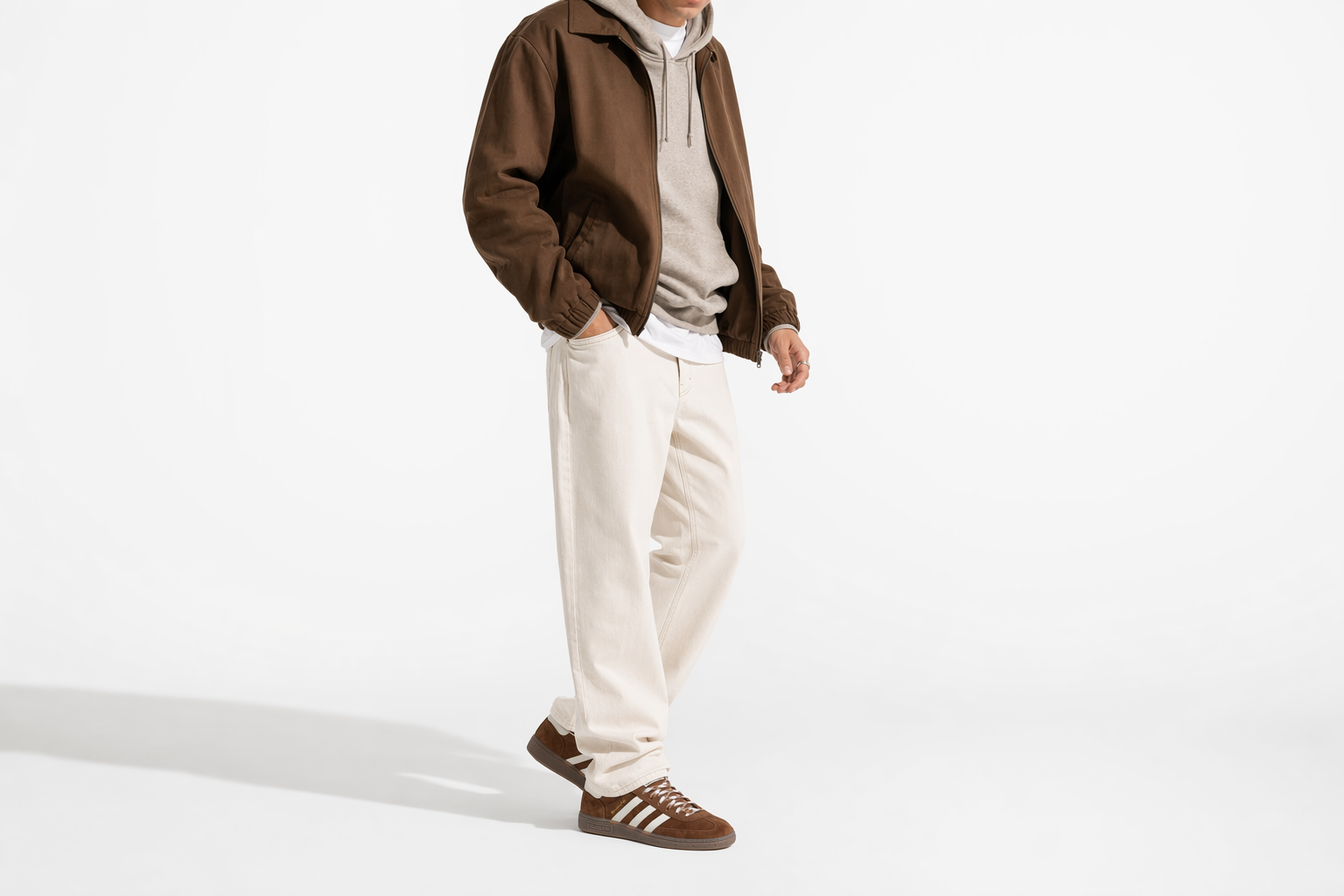 Order Adidas 手球鞋 Spezial 棕色/米白色/生膠色 KI5938