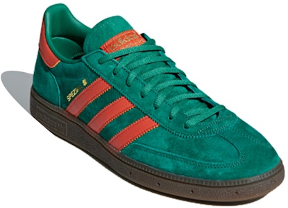 adidas originals Handball Spzl 復古休閒 運動鞋 男款 綠色 Lookbook adidas originals Handball Spzl 復古休閒 運動鞋 男款 綠色