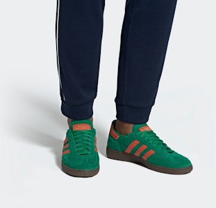 adidas originals Handball Spzl 復古休閒 運動鞋 男款 綠色 Details for adidas originals Handball Spzl 復古休閒 運動鞋 男款 綠色