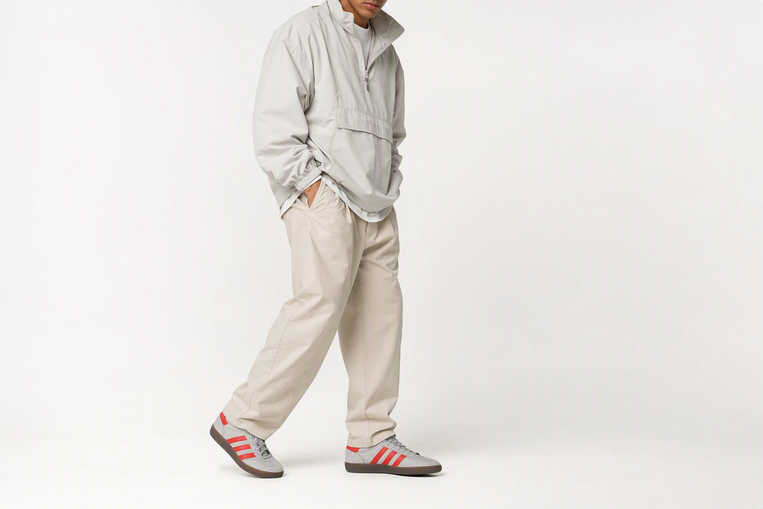 Order adidas Handball Spezial 'Gris Hi-Res Rojo' EF5747