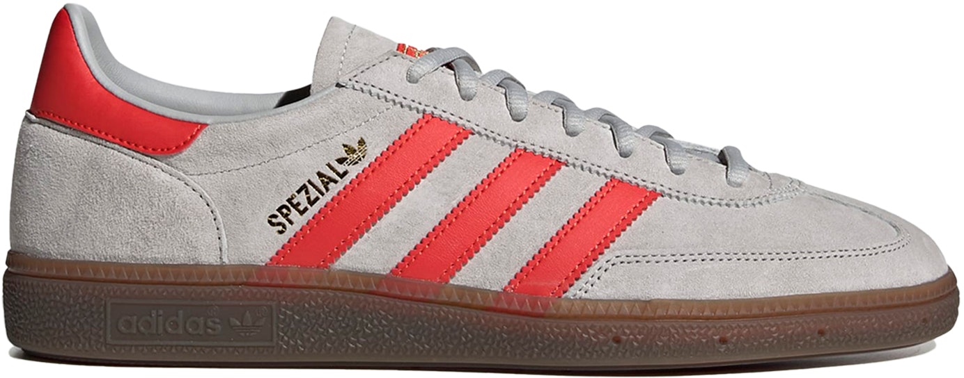 adidas Handball Spezial Grey Hi Res Red EF5747