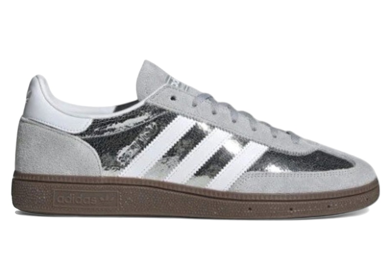 adidas Handball Spezial 'Silver Metallic Footwear White Gum' JR6511