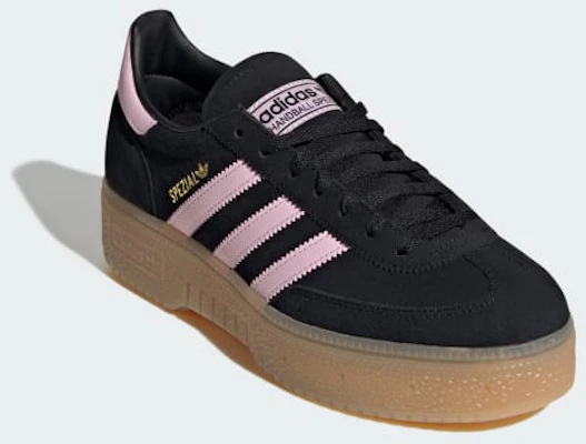 (W) アディダス ハンドボールシュペツィアル ボールド シューズ ブラック/ピンク/ガム IH9197 Shop (W) アディダス ハンドボールシュペツィアル ボールド シューズ ブラック/ピンク/ガム IH9197