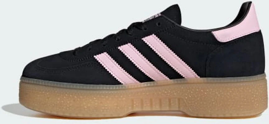 (W) アディダス ハンドボールシュペツィアル ボールド シューズ ブラック/ピンク/ガム IH9197 Details for (W) アディダス ハンドボールシュペツィアル ボールド シューズ ブラック/ピンク/ガム IH9197
