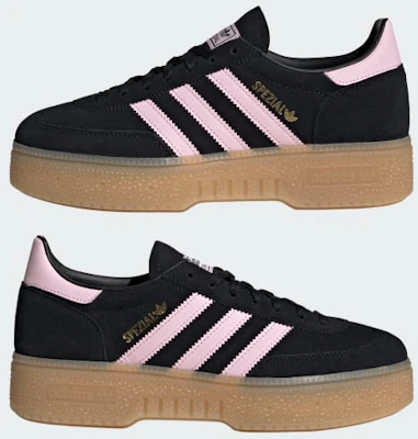 (W) アディダス ハンドボールシュペツィアル ボールド シューズ ブラック/ピンク/ガム IH9197 Sizing (W) アディダス ハンドボールシュペツィアル ボールド シューズ ブラック/ピンク/ガム IH9197