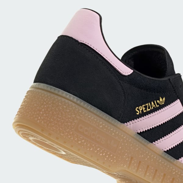 Cheap (W) アディダス ハンドボールシュペツィアル ボールド シューズ ブラック/ピンク/ガム IH9197