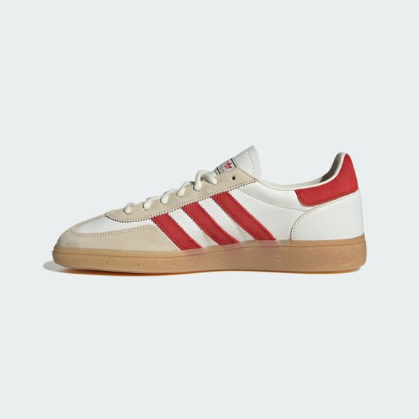 Details for Adidas Handball Spezial Core White/Better Scarlet/Gum IH6587