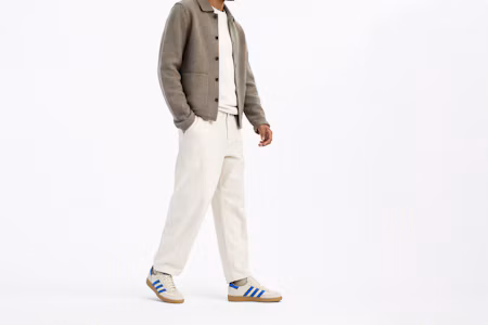 Order Adidas Handball Spezial Crème Wit/Blauw/Warm Sandsteen JS3865