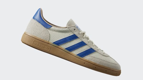 Lookbook Adidas Handball Spezial Crème Wit/Blauw/Warm Sandsteen JS3865