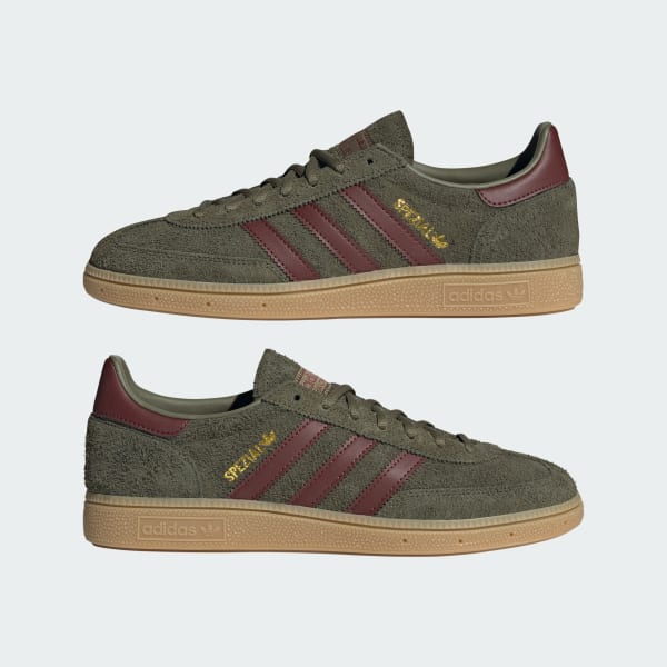 Sizing Adidas Handball Spezial Verde Olivo/Marrón Zorro/Goma JQ8297