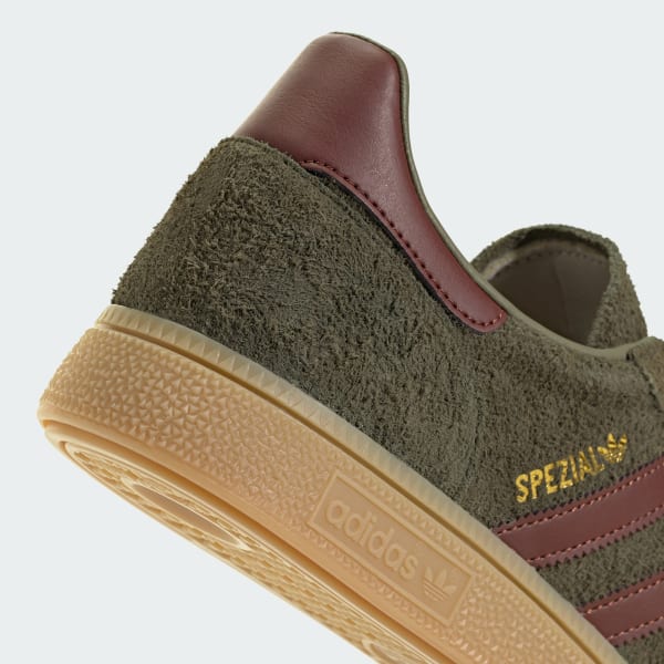 Cheap Adidas Handball Spezial Verde Olivo/Marrón Zorro/Goma JQ8297